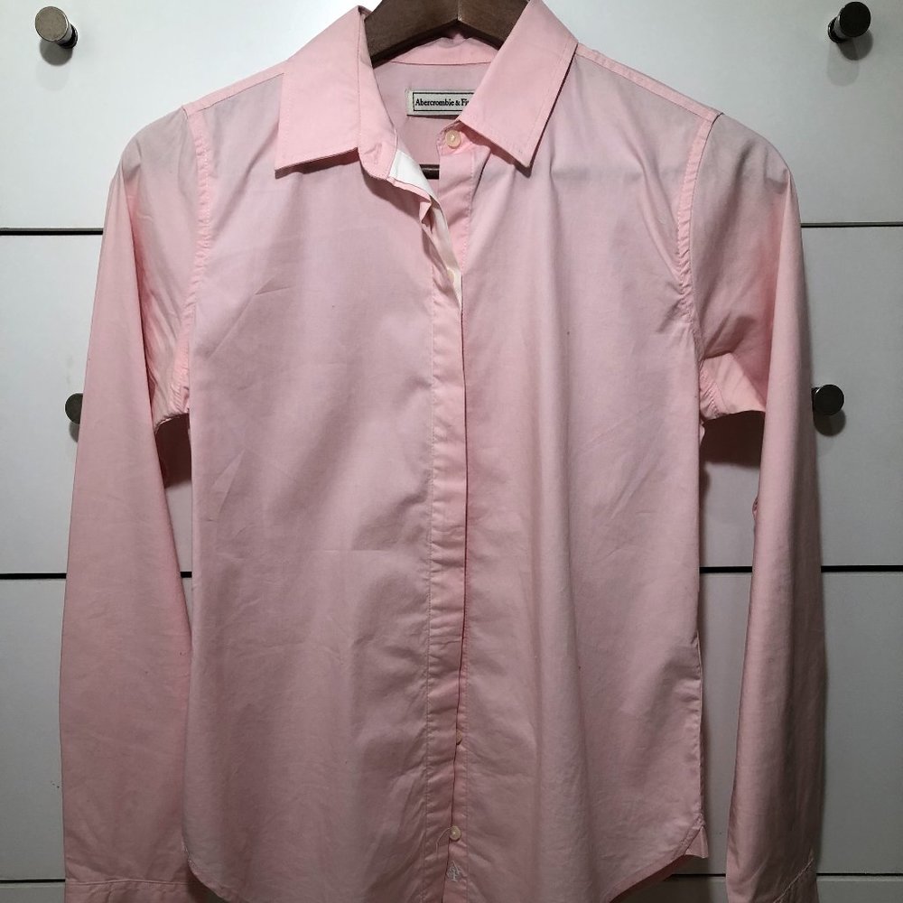 Abercrombie & Fitch Pink Button Down